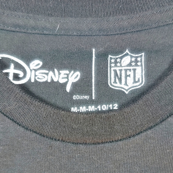 DISNEY official NFL kids t-shirt Pittsburgh Steelers Daffy Duck Sz M 10/12 - Picture 4 of 4